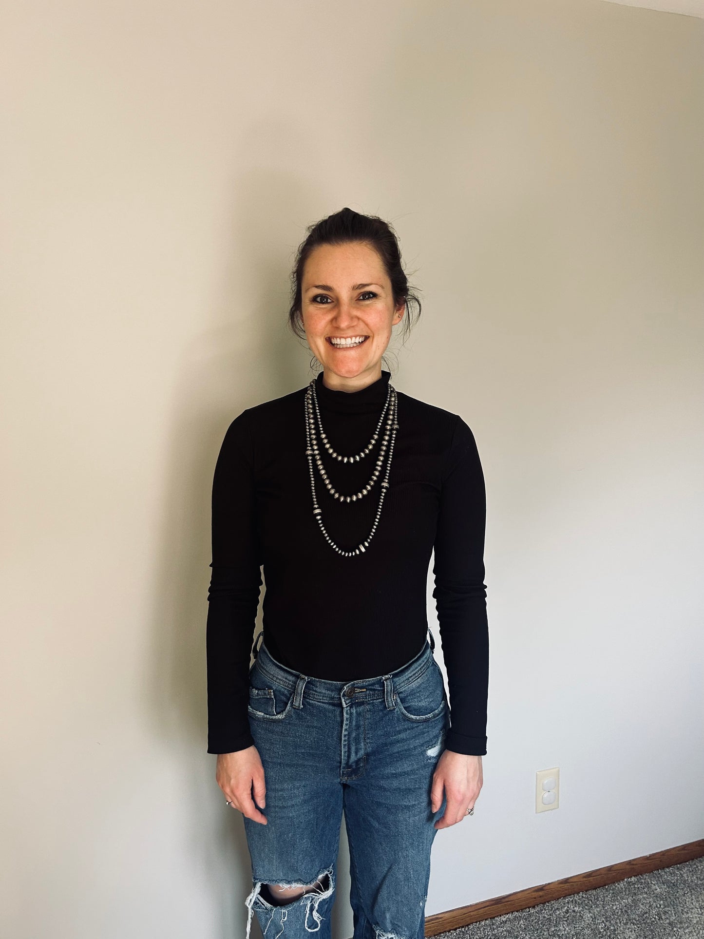 Layered Navajo pearl necklaces - My Store