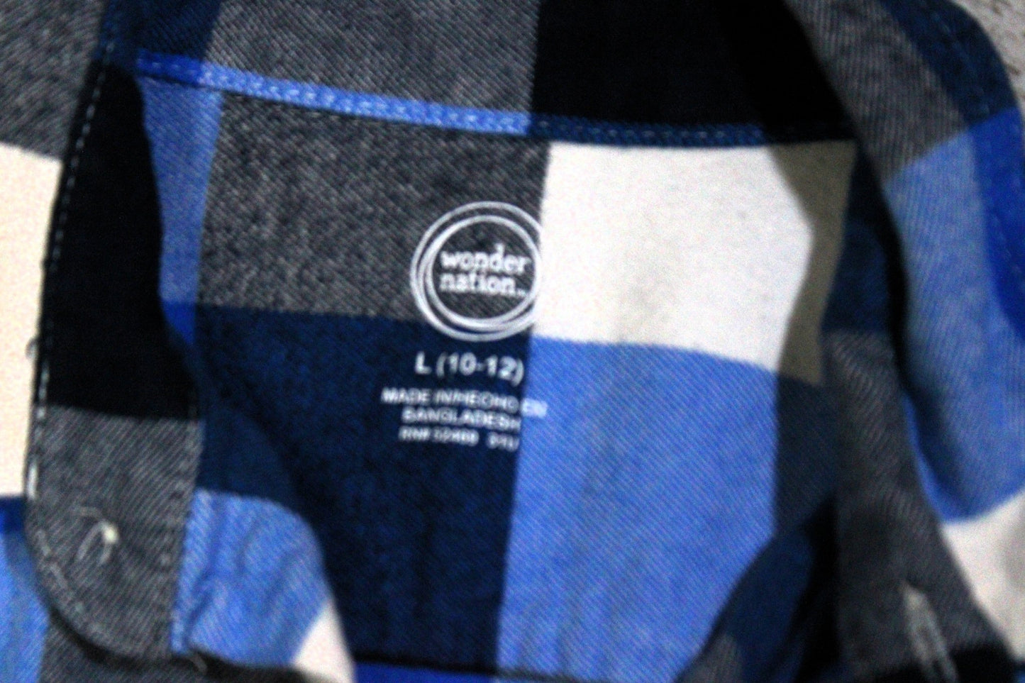 Joe Mauer Upcycled Kids Graphic Flannel - Rugged Wrangler