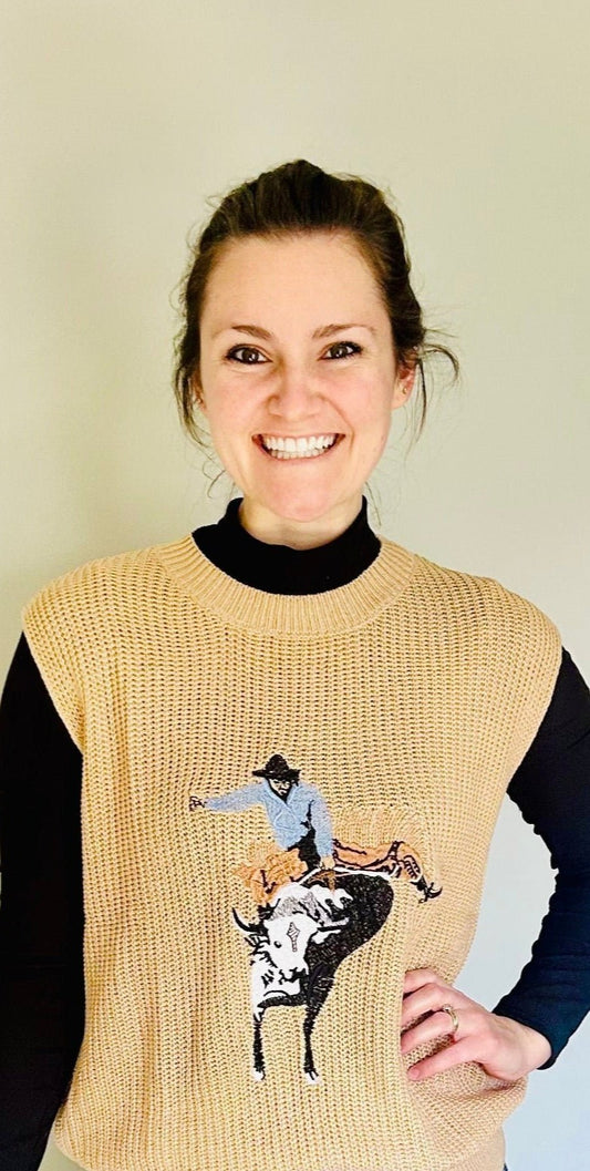 8-Second Style Sleeveless Sweater - My Store