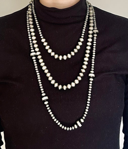 Navajo pearl necklaces