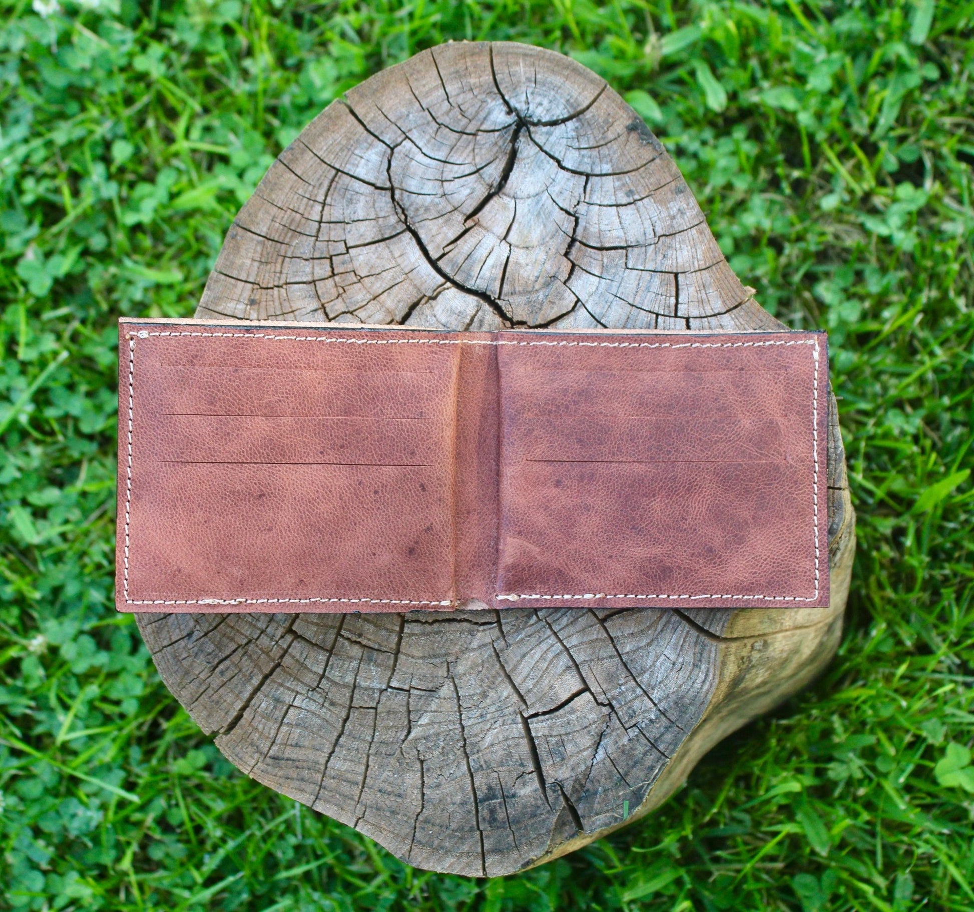 Basket Stamp Bi-Fold Wallet - My Store