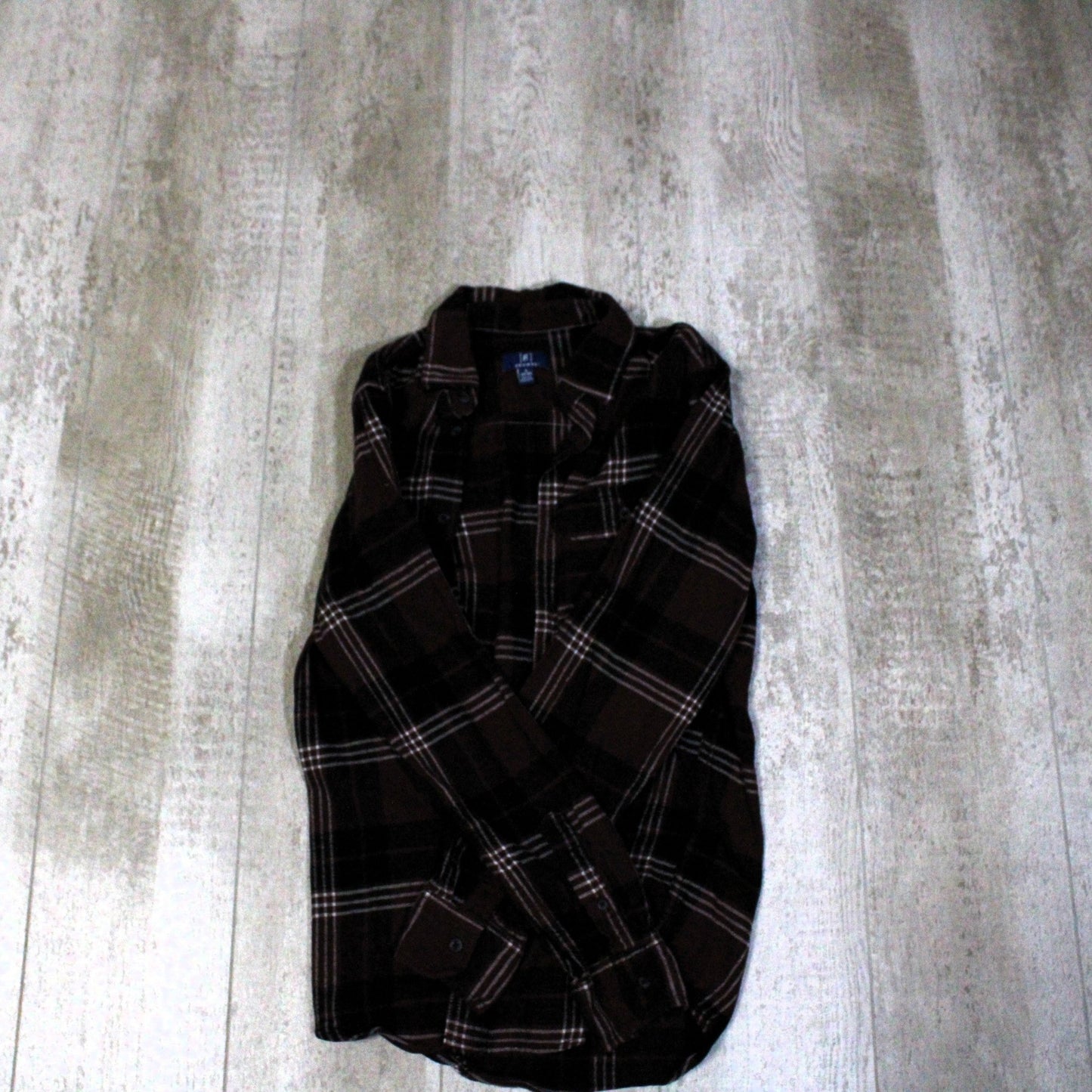 Beatles Themed Upcycled Graphic Flannel - Rugged Wrangler