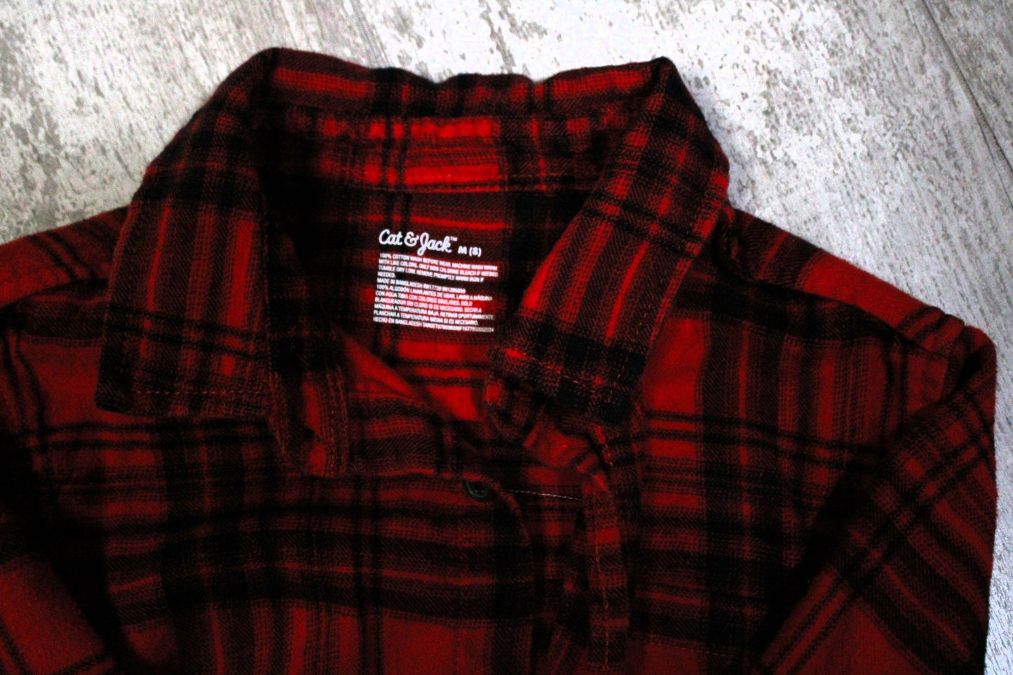 Big Foot Upcycled Kids Graphic Flannel Shirt - Rugged Wrangler