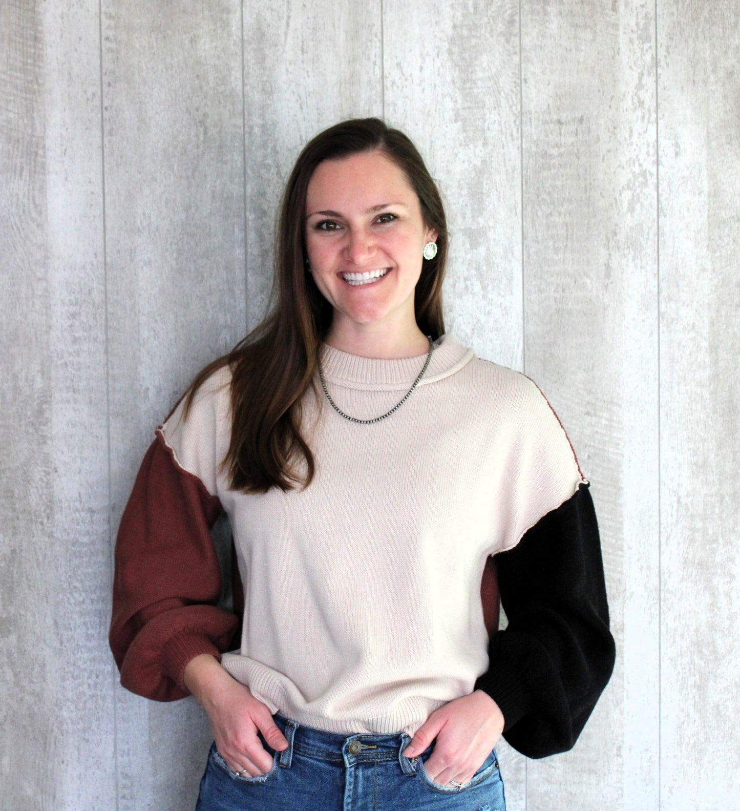 Color Block Sweater - Rugged Wrangler