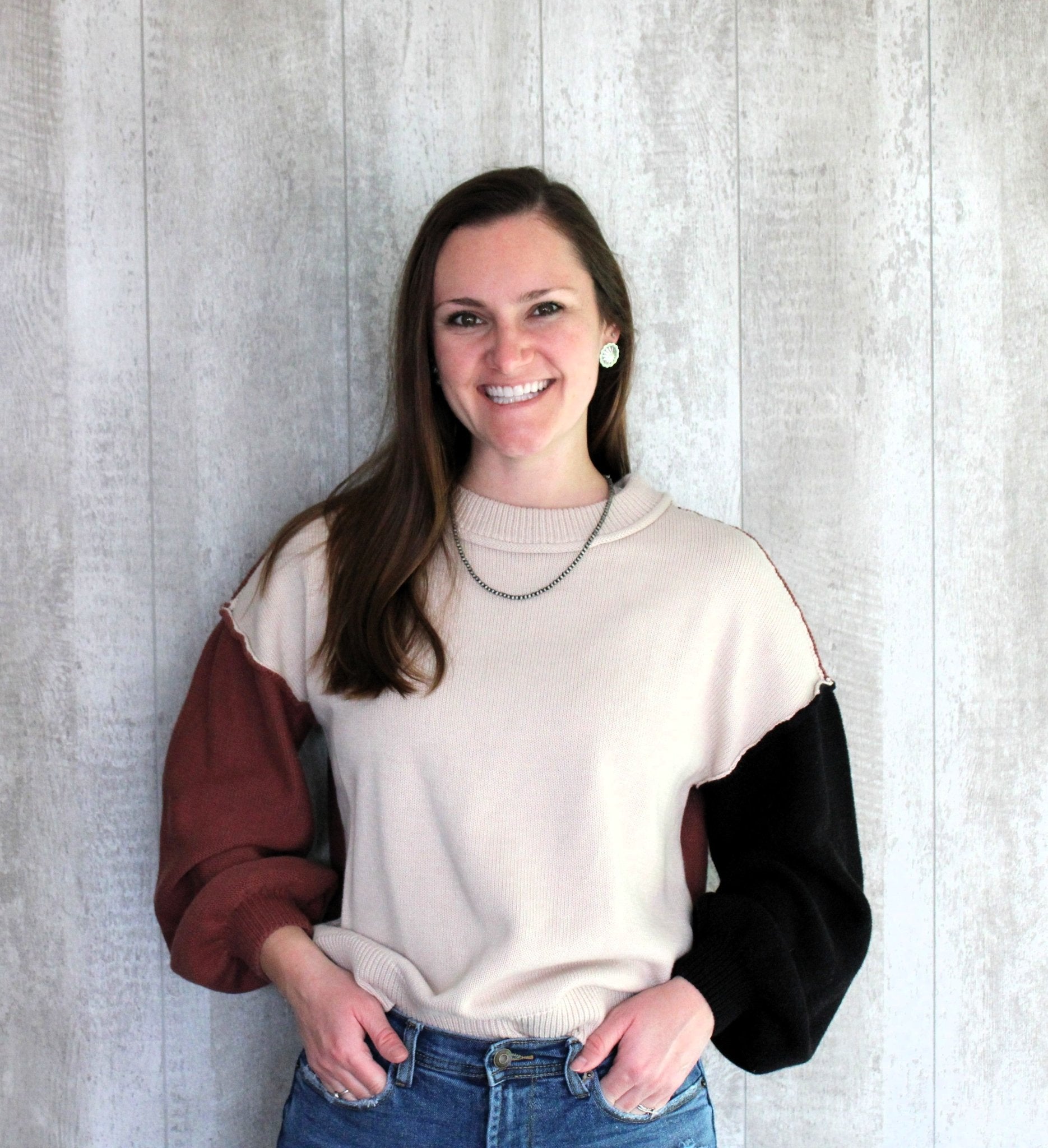 Color Block Sweater - Rugged Wrangler