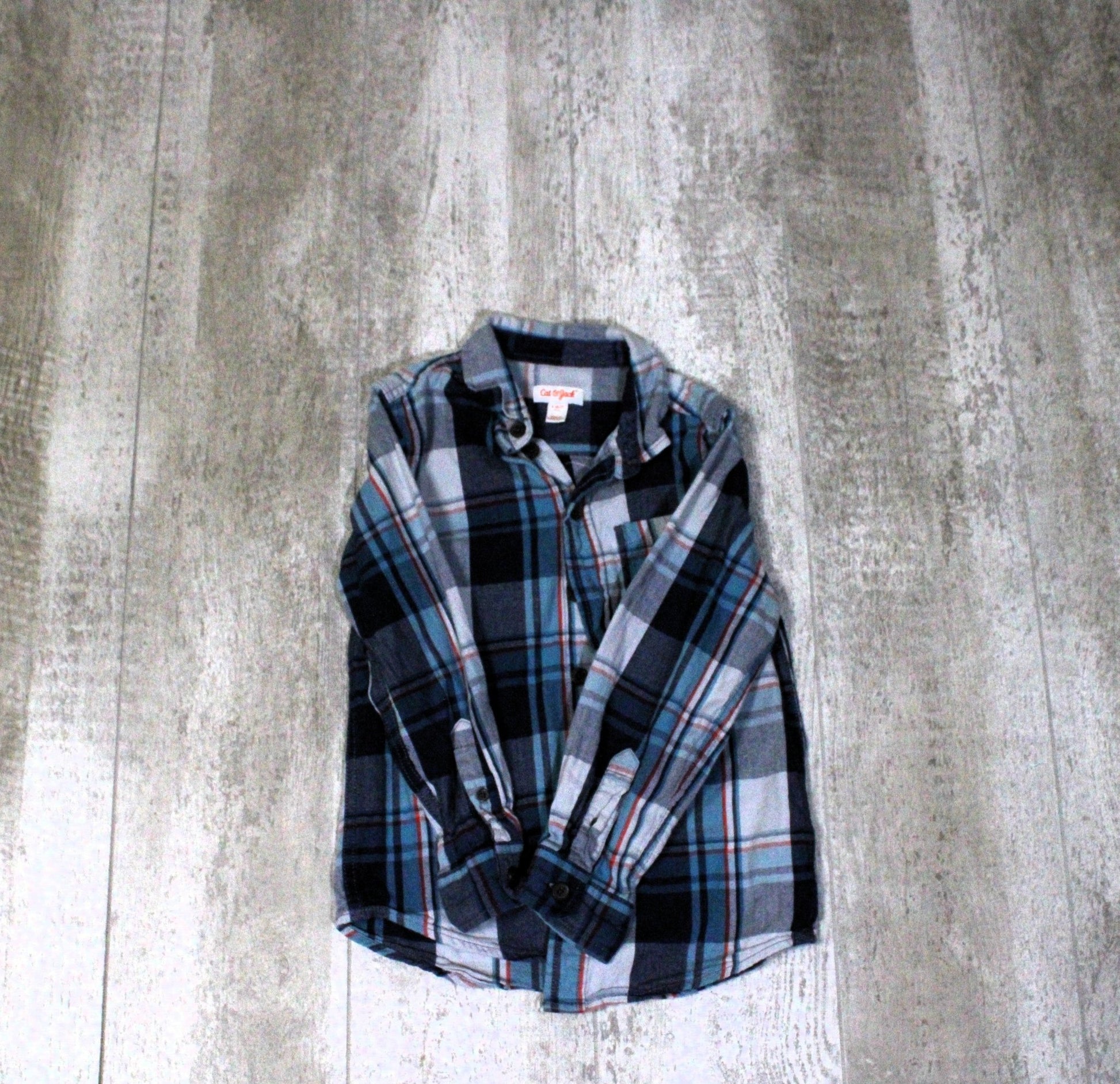 Colorado Big Foot Upcycled Kids Graphic Flannel - Rugged Wrangler