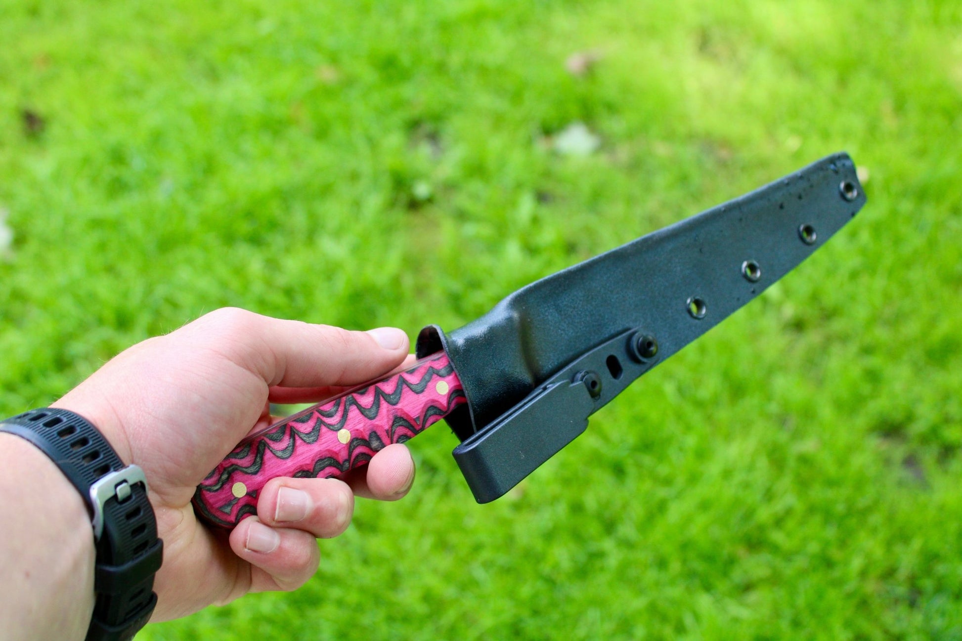 Crimson Wave Fillet Knife - Rugged Wrangler