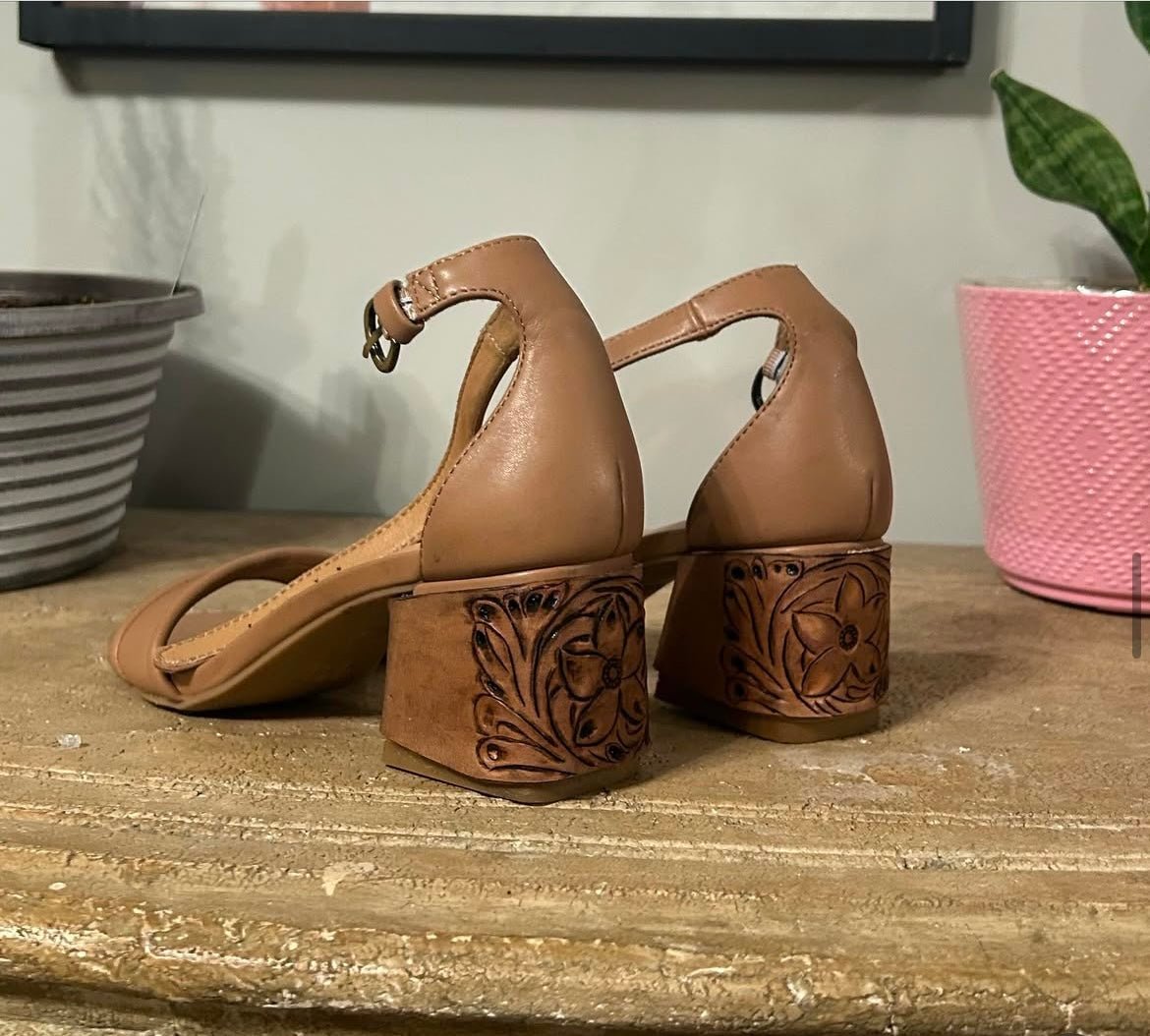 Custom Leather Tooled Shoes - My Store