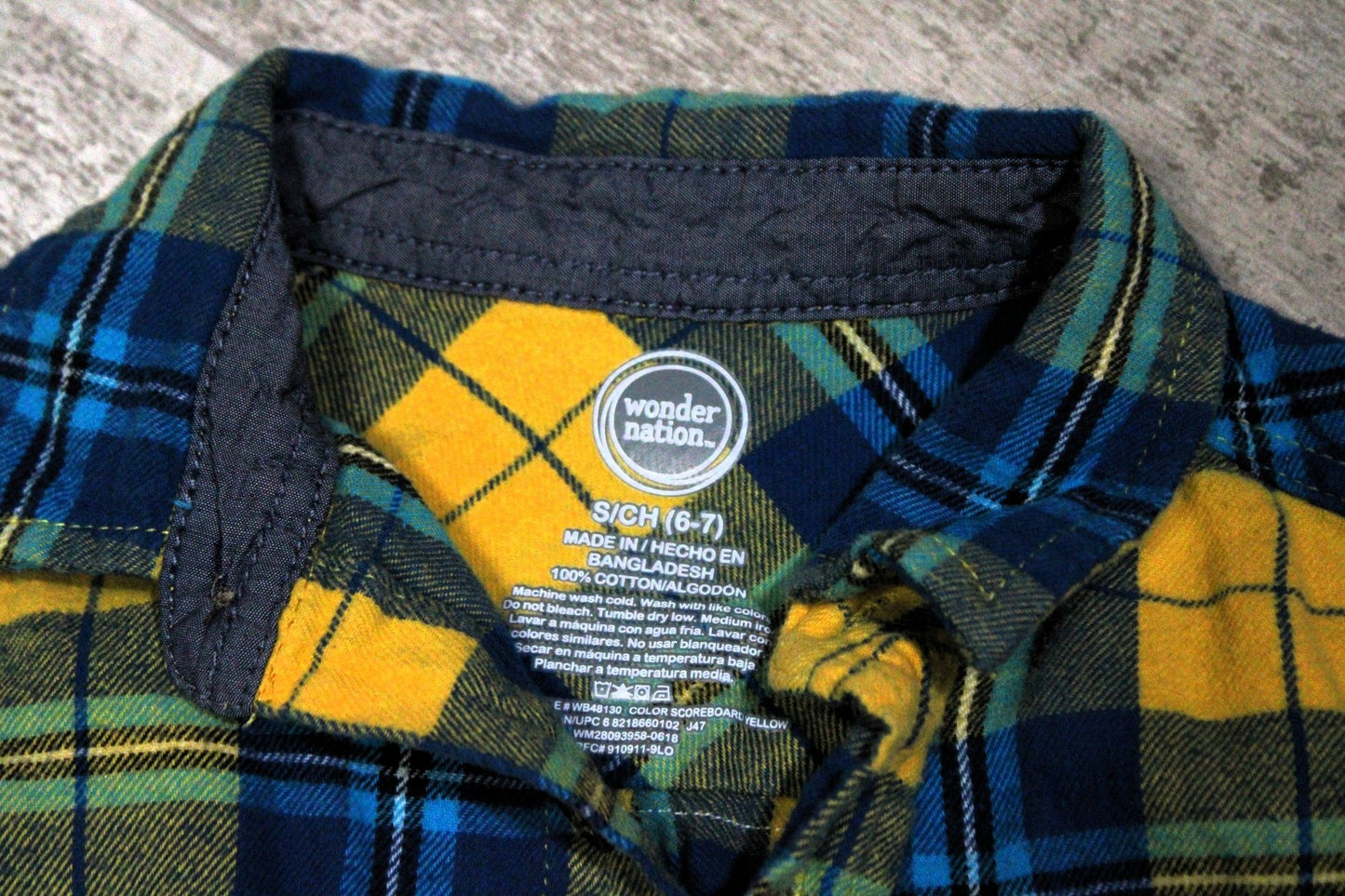 Got Dirt Upcycled Kids Graphic Flannel - Rugged Wrangler