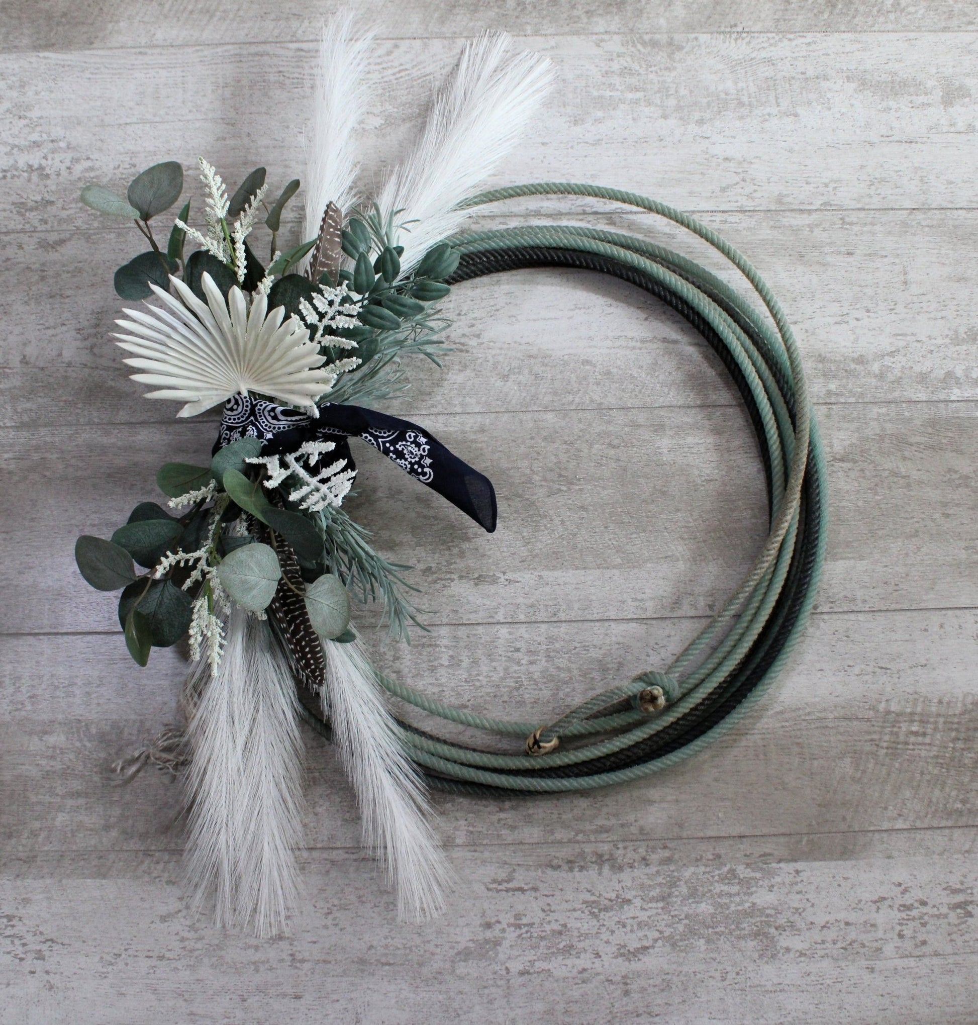 Lariat Lasso Wreath Navy & White - Rugged Wrangler