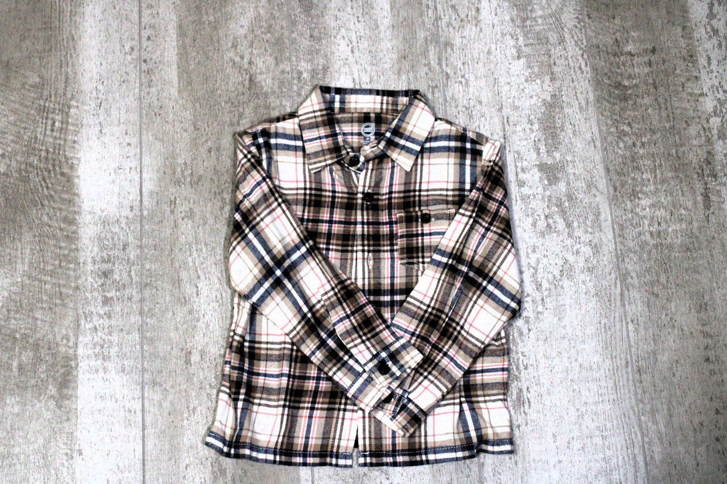 Ready For The Rodeo Upcycled Graphic Flannel - Rugged Wrangler