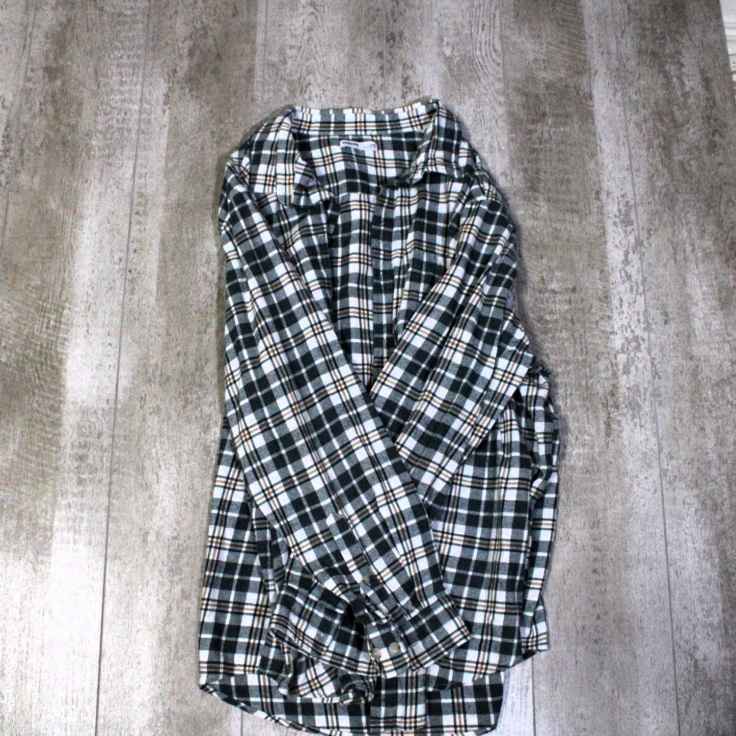 The Beatles Upcycled Graphic Flannel - Rugged Wrangler