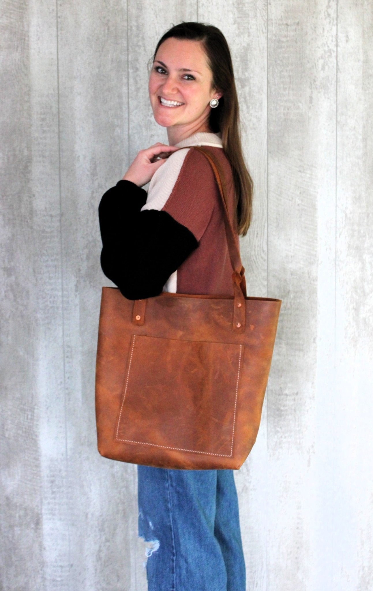 Western Tote Bag - Rugged Wrangler
