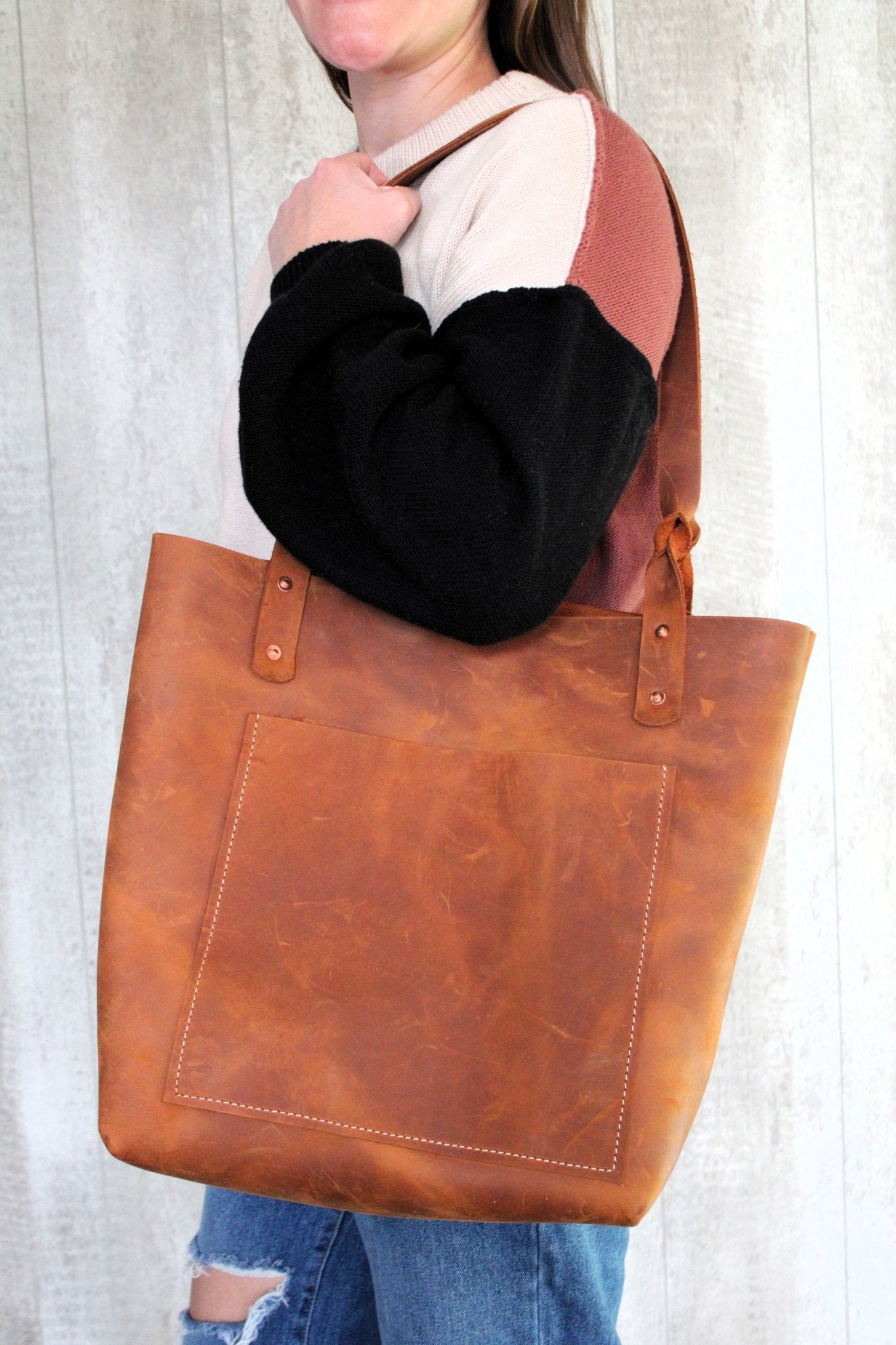 Western Tote Bag - Rugged Wrangler